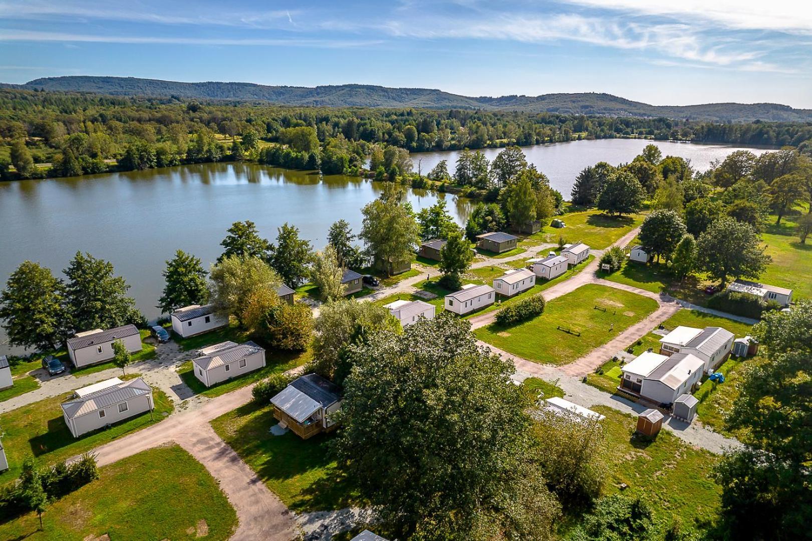 Camping Les Ballastieres - Vosges Du Sud 查姆帕尼 外观 照片