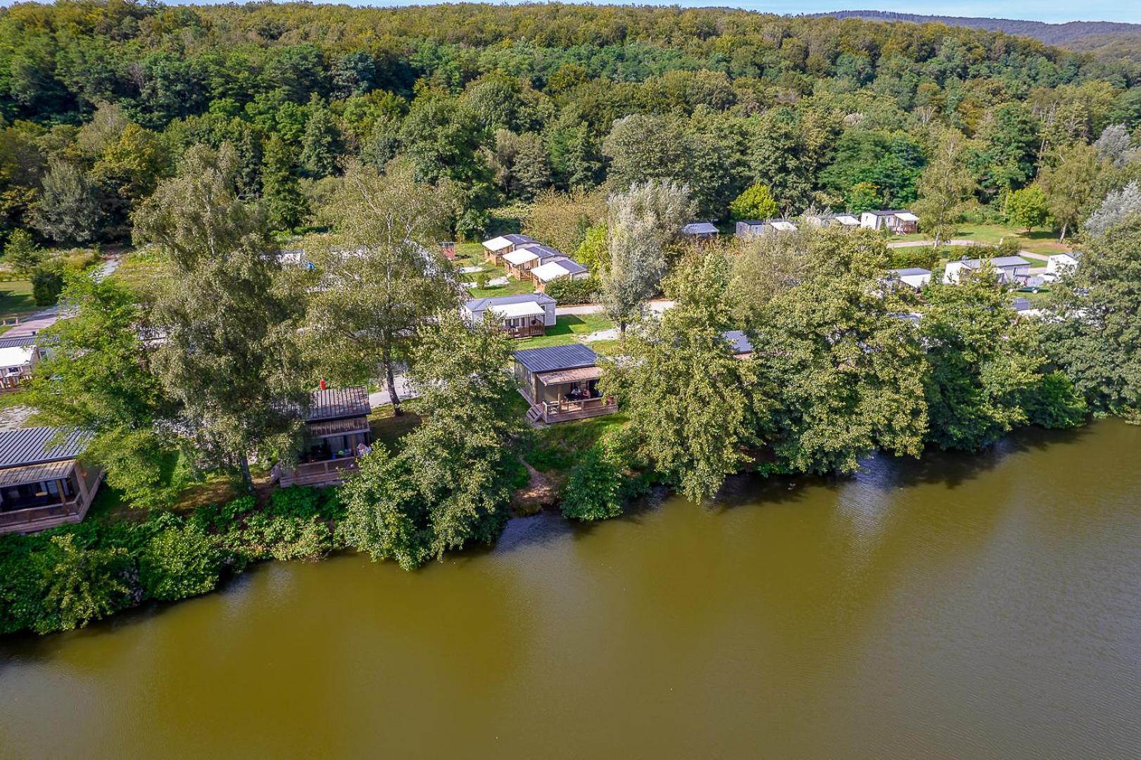 Camping Les Ballastieres - Vosges Du Sud 查姆帕尼 外观 照片