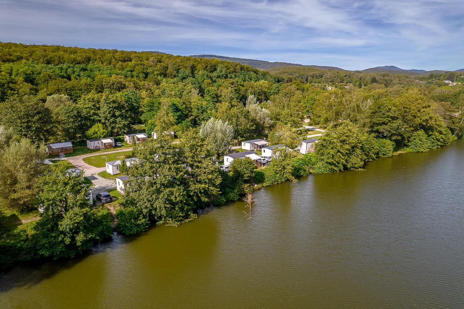 Camping Les Ballastieres - Vosges Du Sud 查姆帕尼 外观 照片