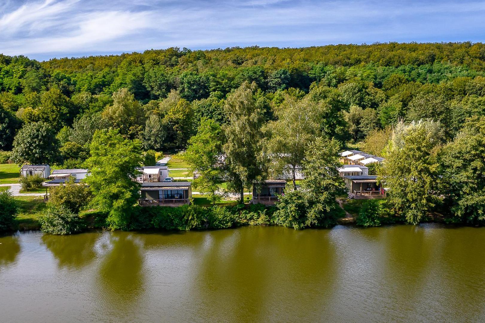 Camping Les Ballastieres - Vosges Du Sud 查姆帕尼 外观 照片