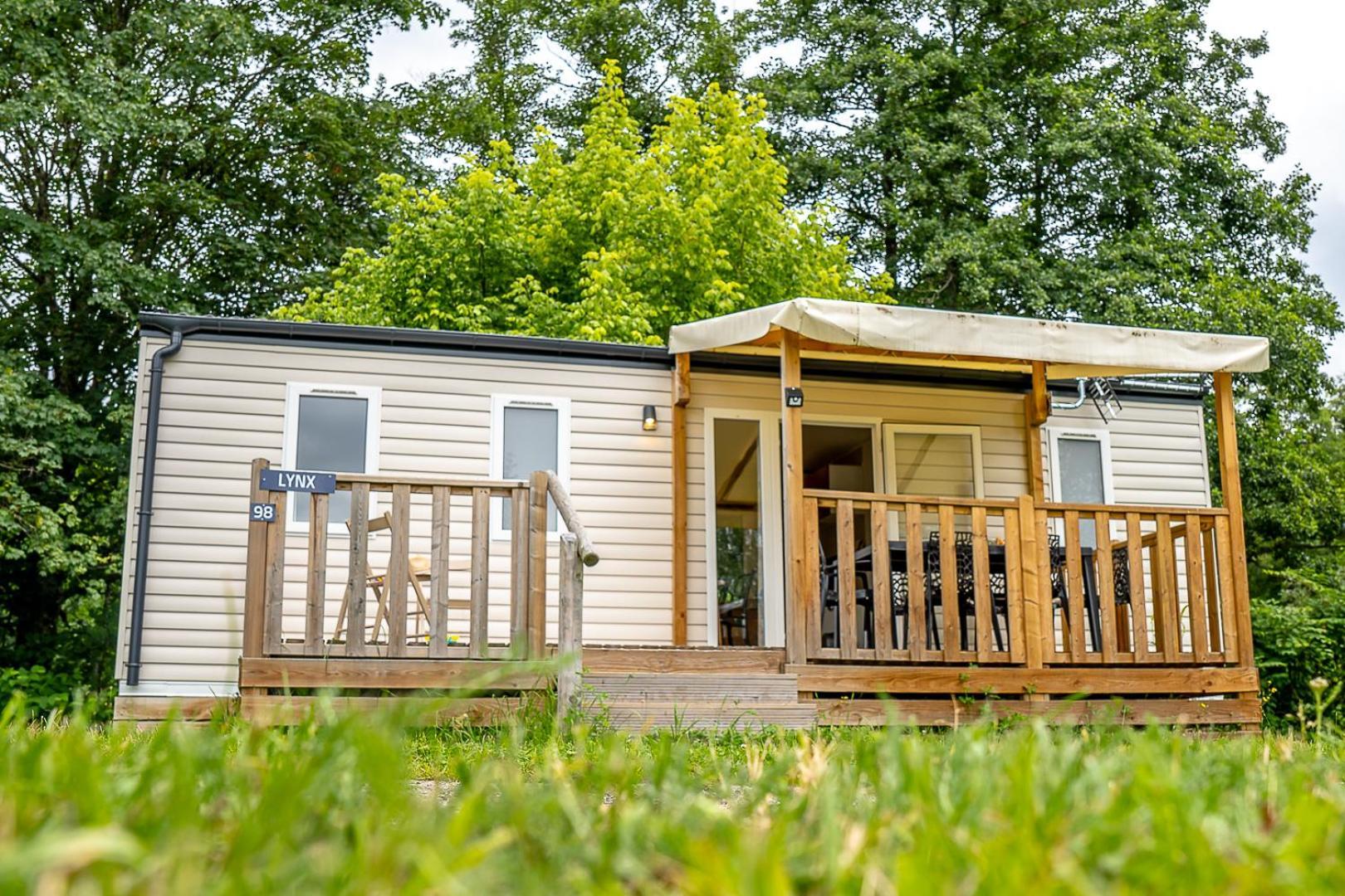 Camping Les Ballastieres - Vosges Du Sud 查姆帕尼 外观 照片